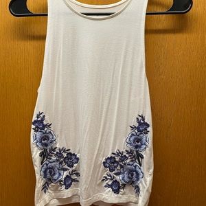American eagle floral tank top